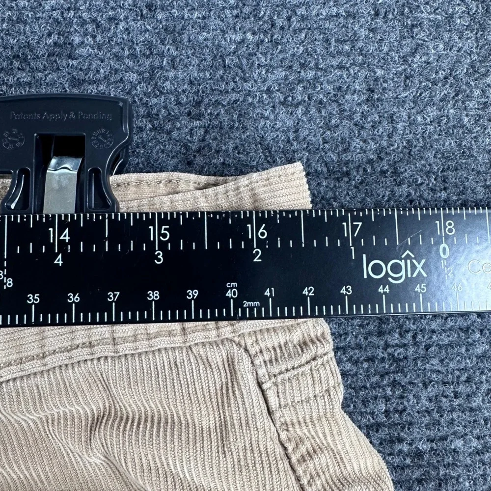Lucky Brand Corduroy Pants Mens 32x30 Tan 361 Vintage Straight Khaki Cords